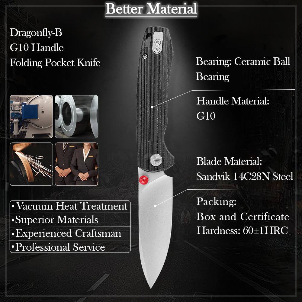 TRIVISA Folding Knife for Men, - đánh giá và giá Outdoor Hunting Gifts