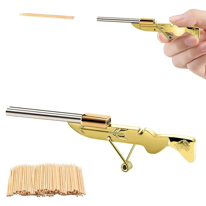 Mini Toothpick Gun Guntoy Toot - đánh giá và giá Outdoor Hunting Gifts