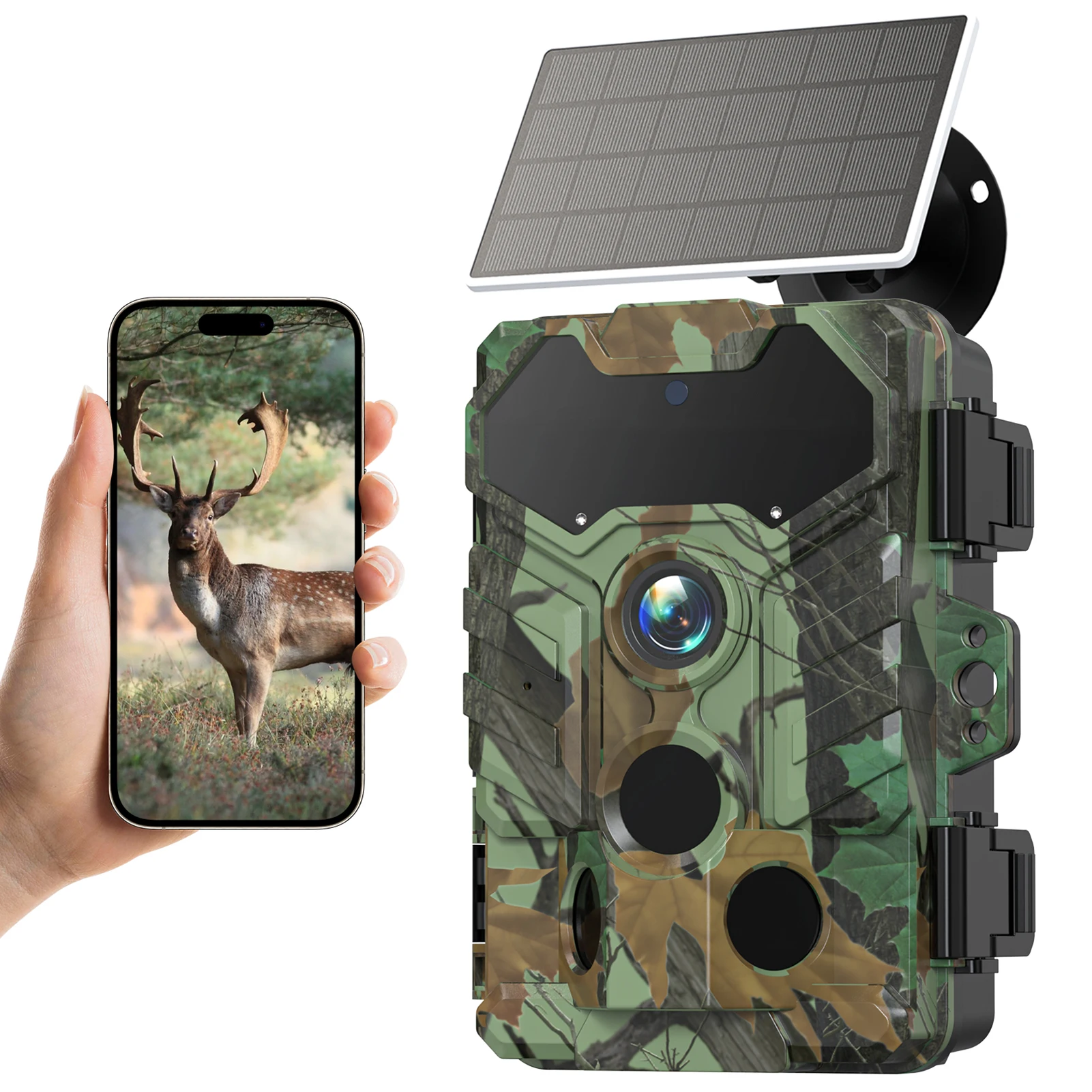 Solar Camera Outdoor Wireless  - đánh giá và giá Outdoor Hunting Camera Wireless